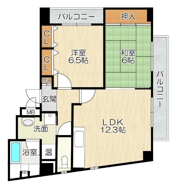  間取り図写真