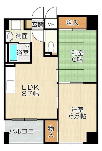  間取り図写真