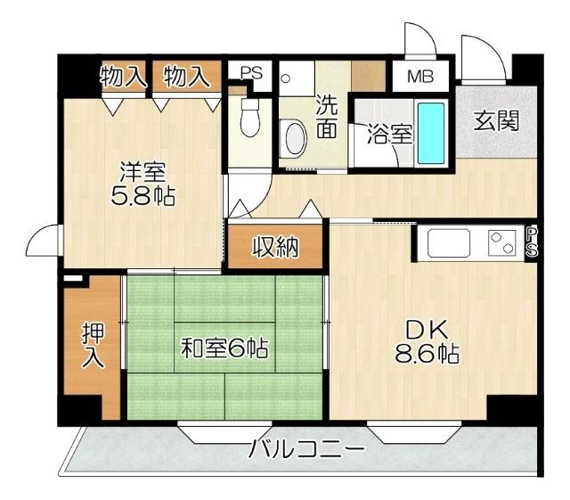 間取り図写真