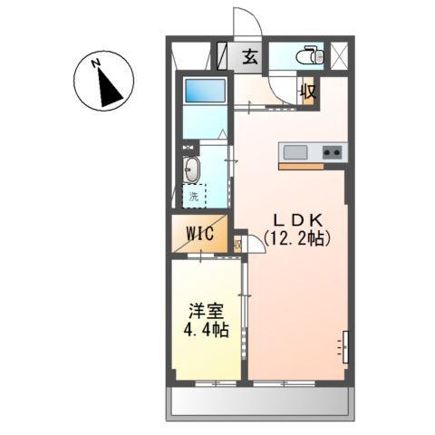 レヴォントゥレットⅡ 間取り図画像
