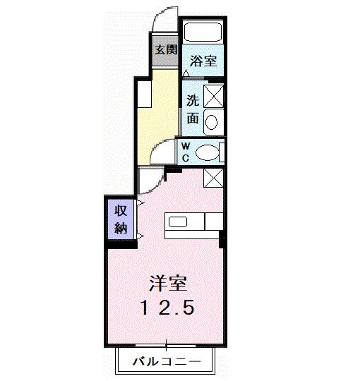 ハーモニー３（101） 間取り図画像