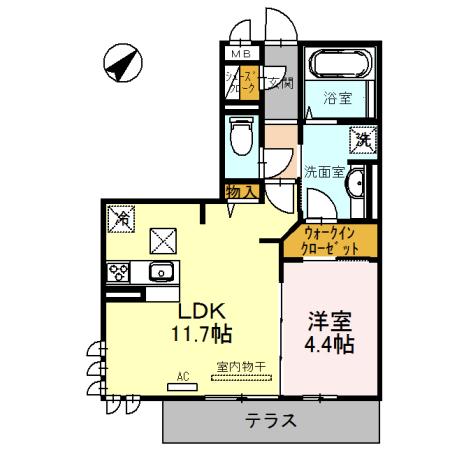  間取り図写真