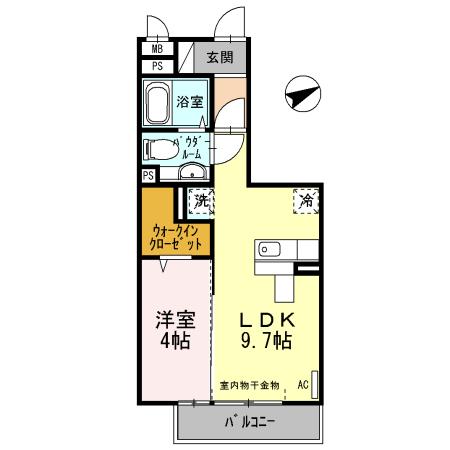 グッド　フィールドⅡ（205） 間取り図画像