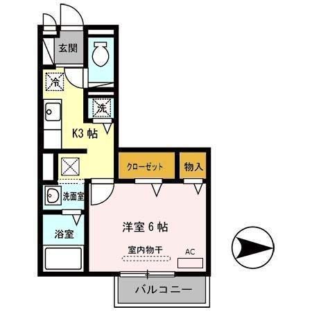 グレイスセゾン（101） 間取り図画像