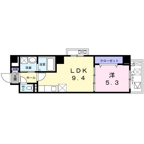 メゾン大淀（301） 間取り図画像