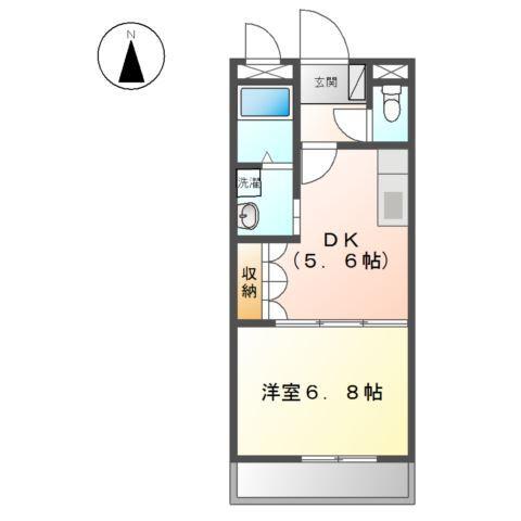 Ｏｎｅ’ｓ（ワンズ） 間取り図画像