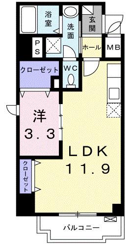 アール　メゾン　道頓堀（503） 間取り図画像