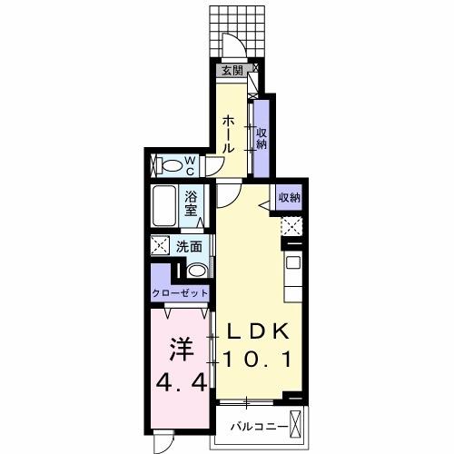 丸信ハウスⅡ（105） 間取り図画像