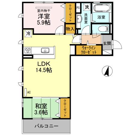  間取り図写真