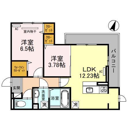  間取り図写真