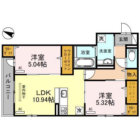 FORBITO MOZU（ﾌｫﾙﾋﾞｰﾄﾓｽﾞ）（303） 間取り図画像