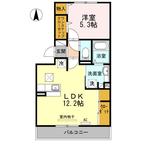 ソレイユ・デュ・マタン（203） 間取り図画像