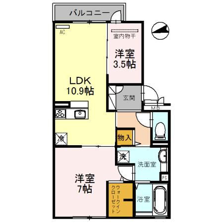  間取り図写真