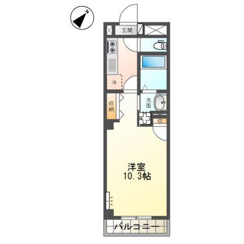 プロムナード石津 間取り図画像