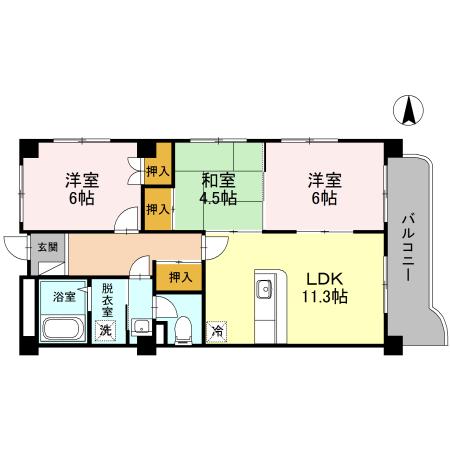  間取り図写真