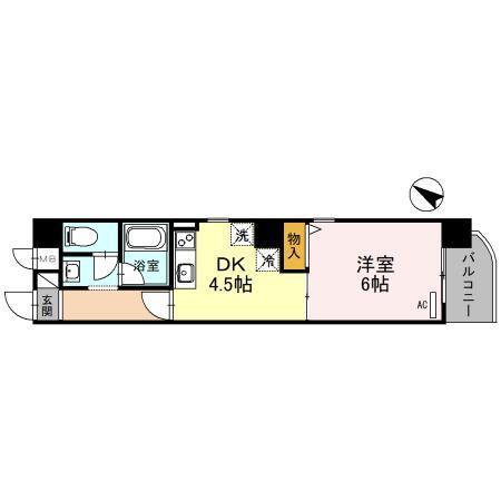 シャルマンハイム大淀（501） 間取り図画像