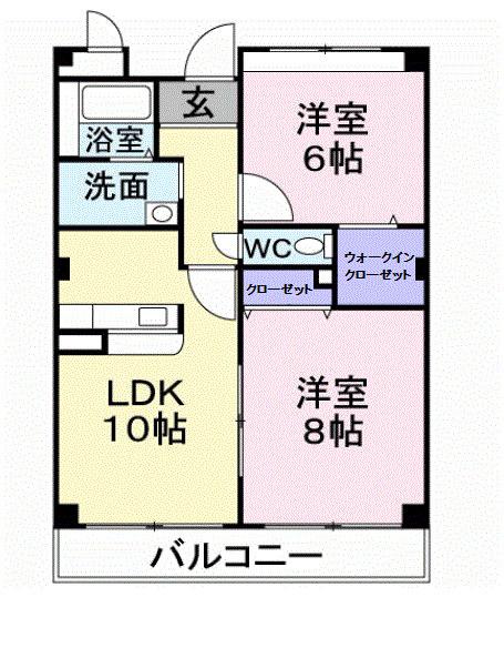 ミラン・ロワイヤル（306） 間取り図画像