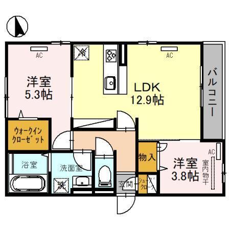  間取り図写真