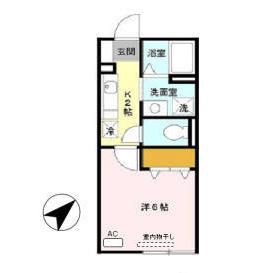 ルミエール中向陽（102） 間取り図画像