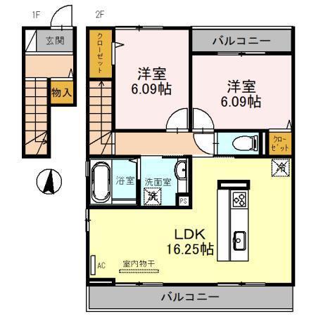 ソル・ラトゥール（203） 間取り図画像