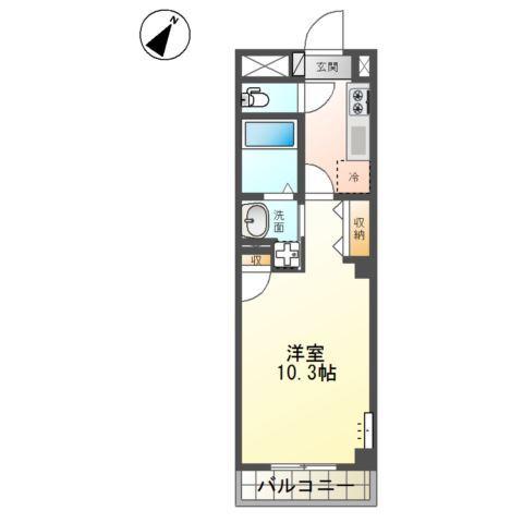 プロムナード石津 間取り図画像