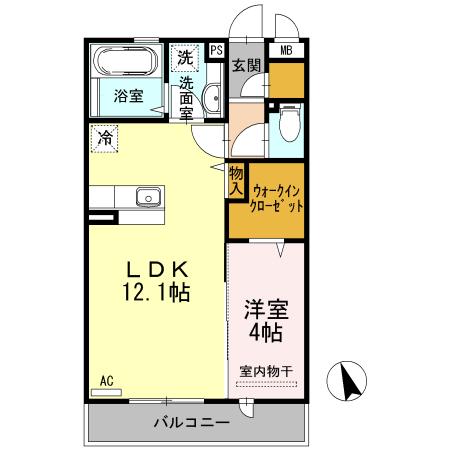ロイヤルガーデン三国ヶ丘　壱番館（303） 間取り図画像