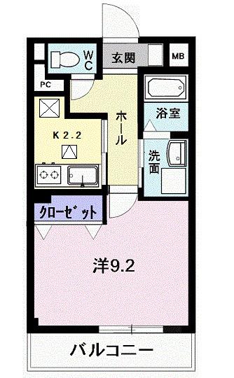 パークサイドヴィラ（108） 間取り図画像