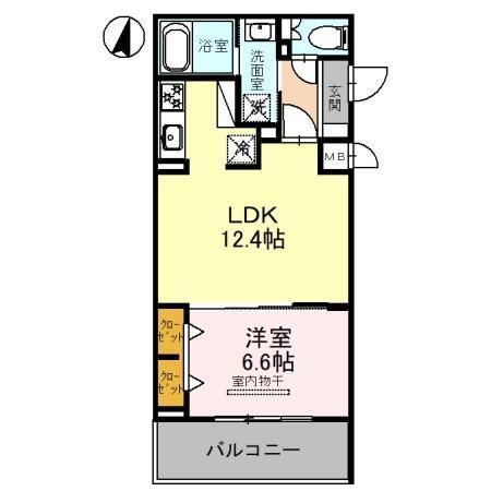 トリニティ三国ヶ丘（401） 間取り図画像