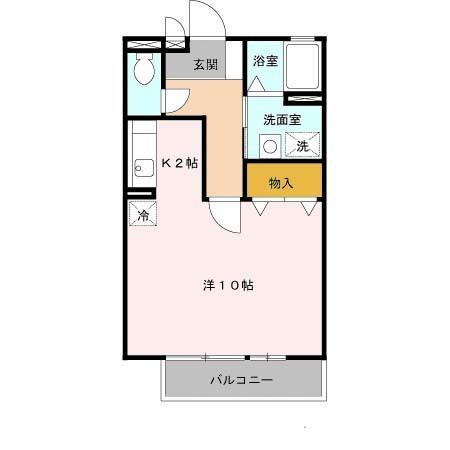 グランディール（102） 間取り図画像