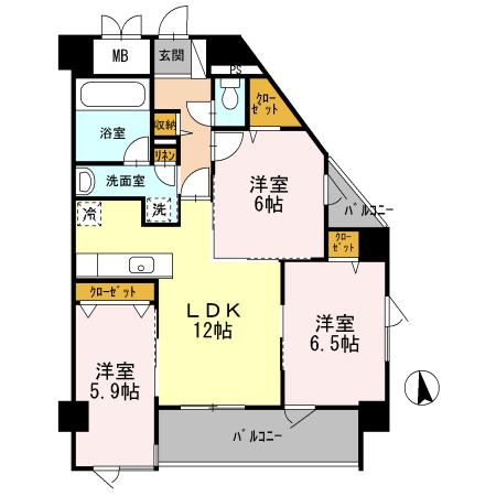  間取り図写真