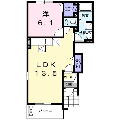 コーラル　リーフ（101） 間取り図画像