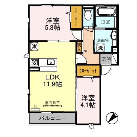  間取り図写真