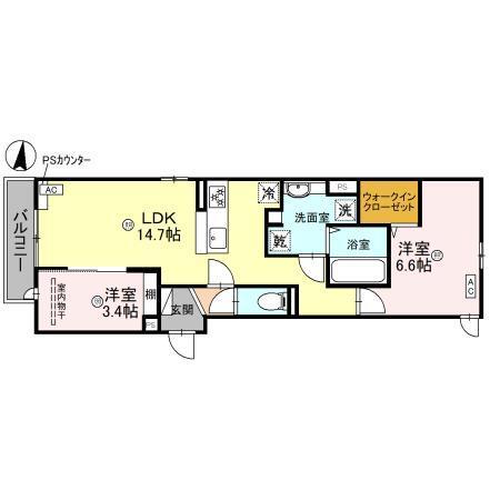  間取り図写真