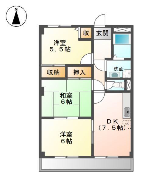  間取り図写真