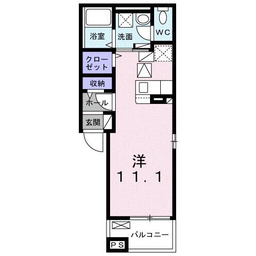 シャルマン・トレーズ（102） 間取り図画像