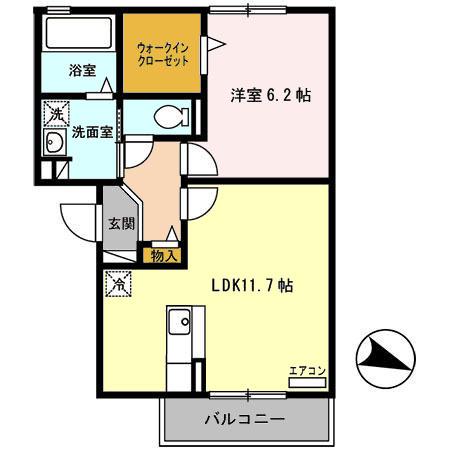 テ　キューロ　クアトロ（307） 間取り図画像