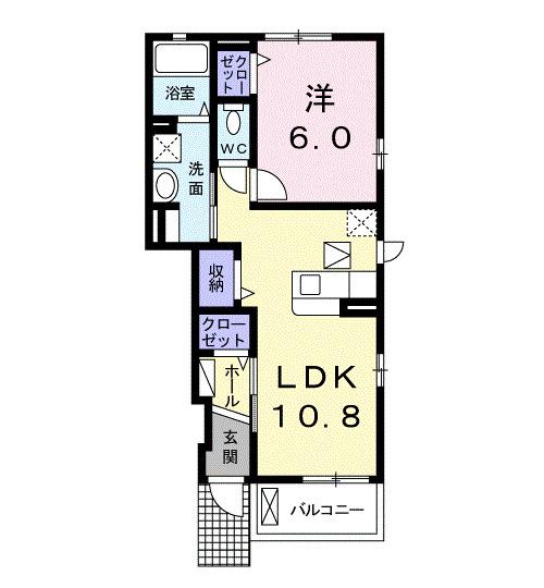 ブローテ（103） 間取り図画像