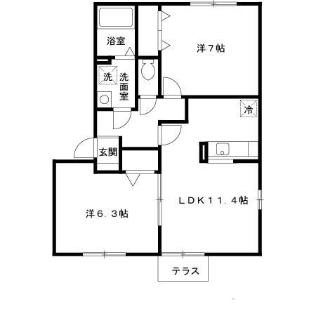  間取り図写真