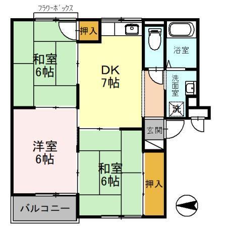  間取り図写真