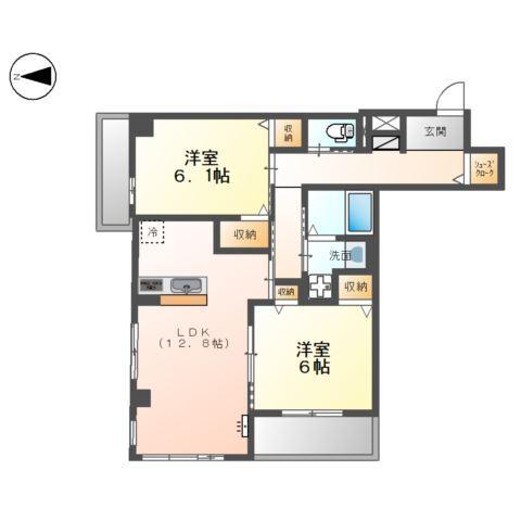 メゾン・ド・グランドール 間取り図画像