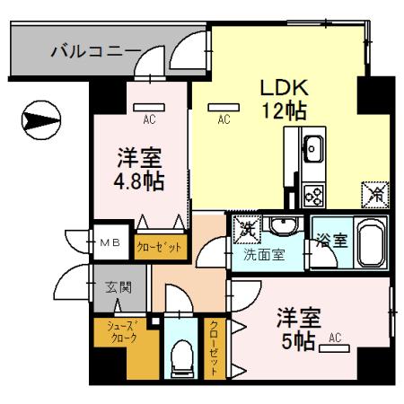 Lavart（ラベール）森ノ宮（401） 間取り図画像