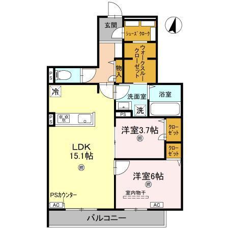  間取り図写真