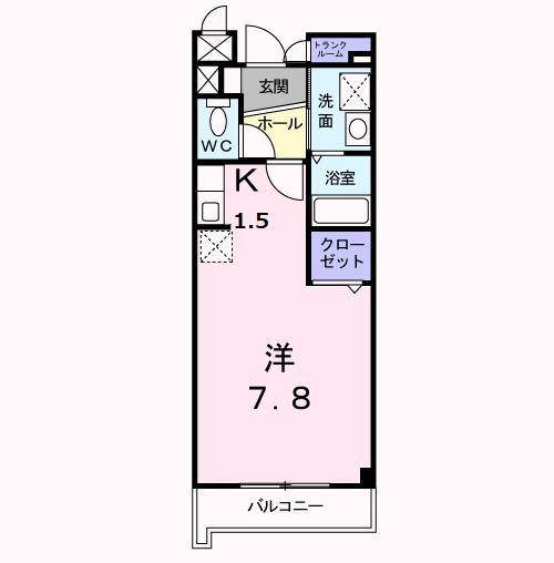 サニー・ヴィラ（101） 間取り図画像