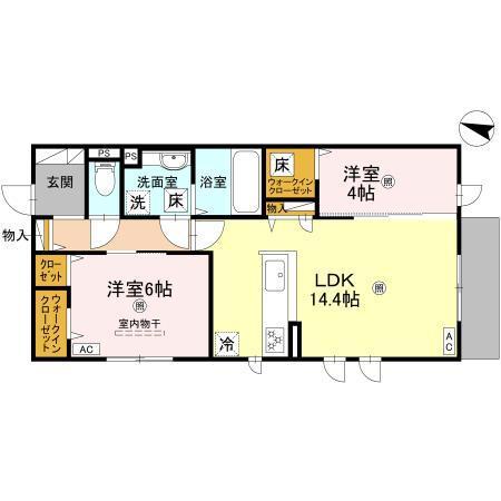  間取り図写真