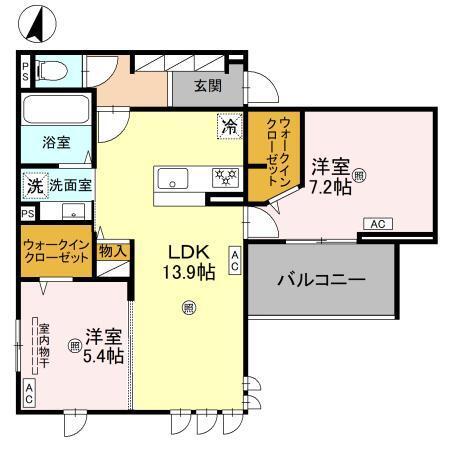  間取り図写真