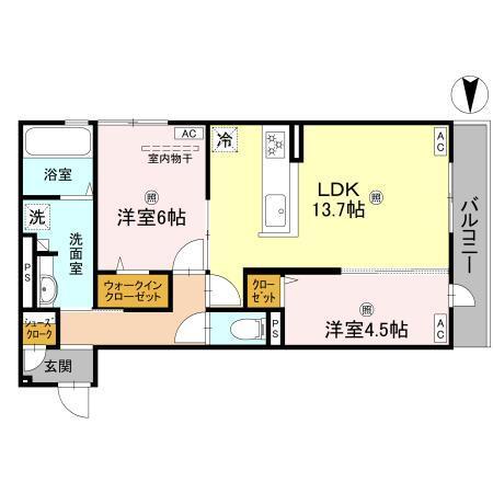  間取り図写真