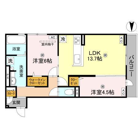  間取り図写真