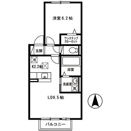 ボヌール（102） 間取り図画像