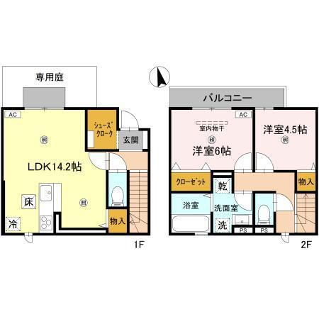  間取り図写真