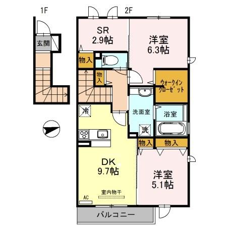  間取り図写真